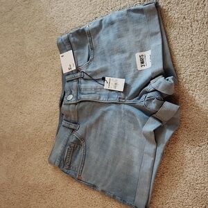 Express denim shorts